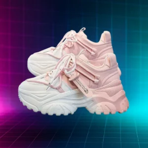 Big Chunky White Sneakers 1