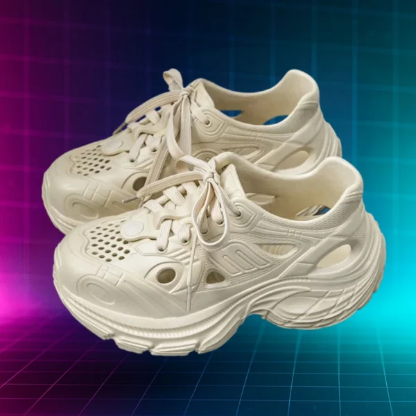 Chunky Beige sneakers 1